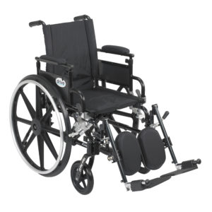 Viper Plus GT Wheelchair with Flip Back Removable Adjustable Desk Arms, Elevating Leg Rests, 16" Seat